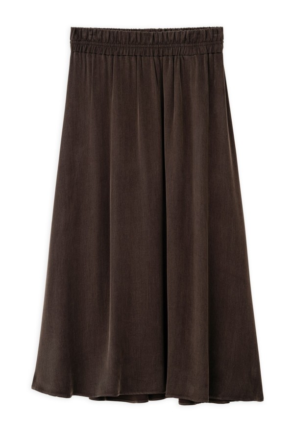 Cupro Maxi Skirt by Philosophy - Image 4