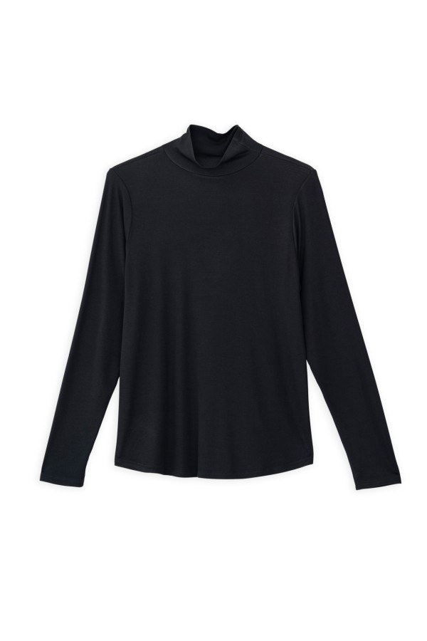 Lyocell Jersey Turtleneck Top by Philosophy
