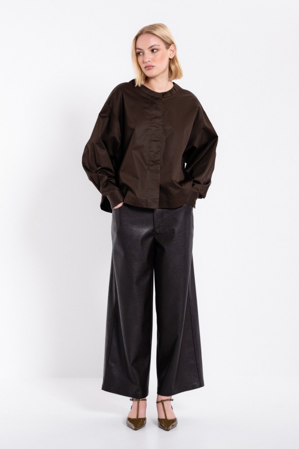 Poplin Cropped Top by Philosophy