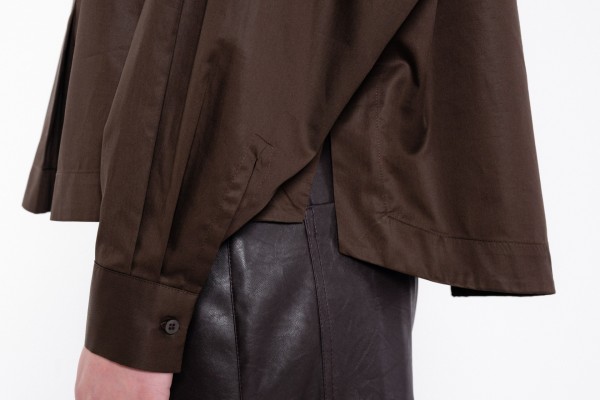 Cropped Top Poplin by Philosophy - Image 3