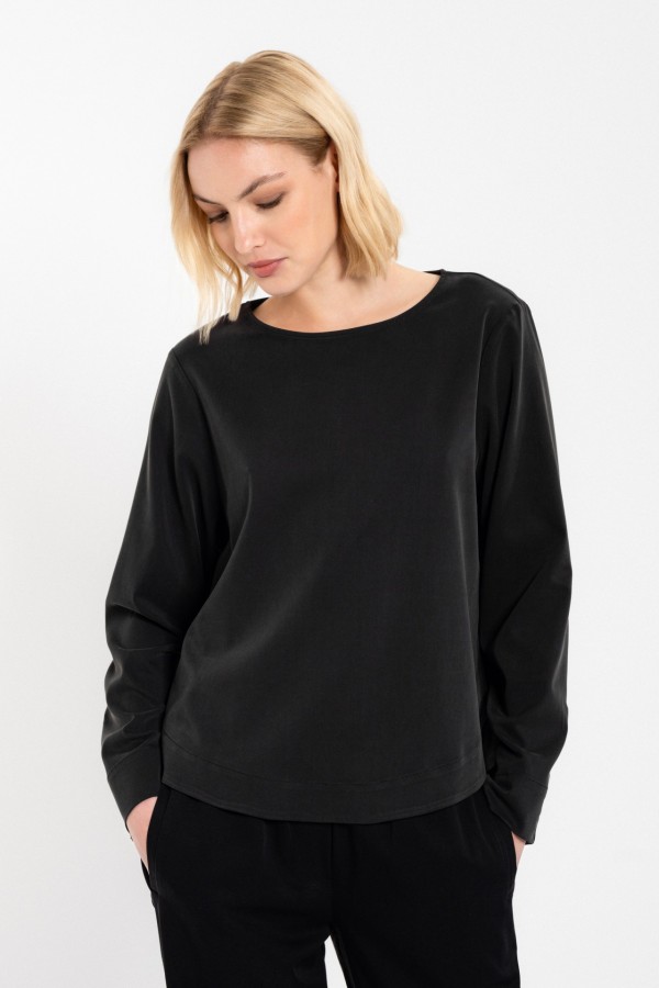 Heavy Twill Cropped Top by Philosophy