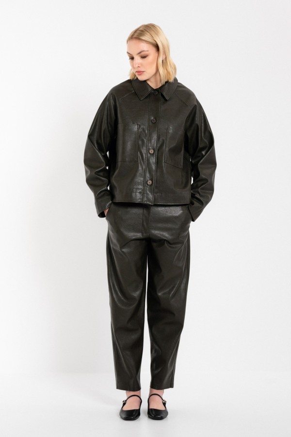 Leather Jacket by Philosophy - Image 4
