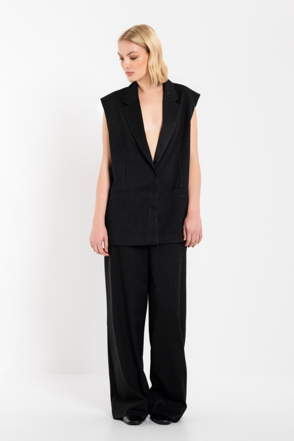 Twill  T/R WideLeg Pants by Philosophy - Image 3