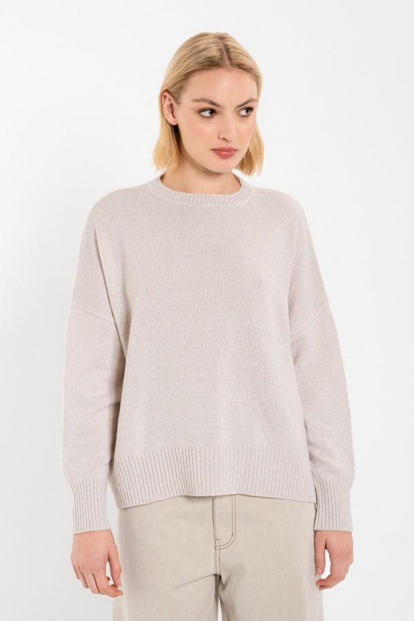 Cashmere Round Neck Sweater by Philosophy