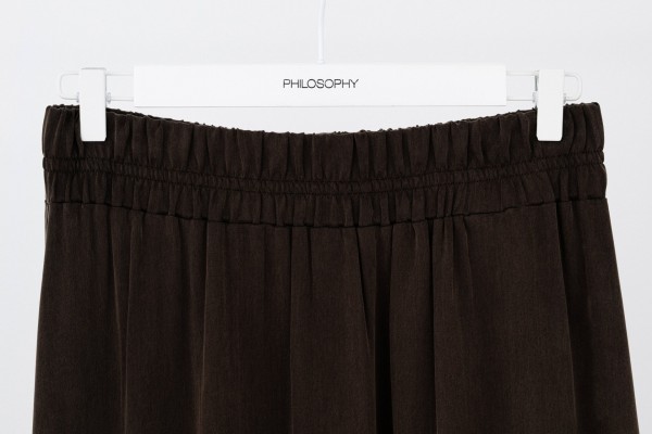 Cupro Maxi Skirt by Philosophy - Image 2