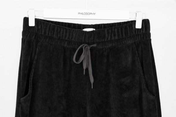 Velour  Corduroy Jogger Pants by Philosophy - Image 3