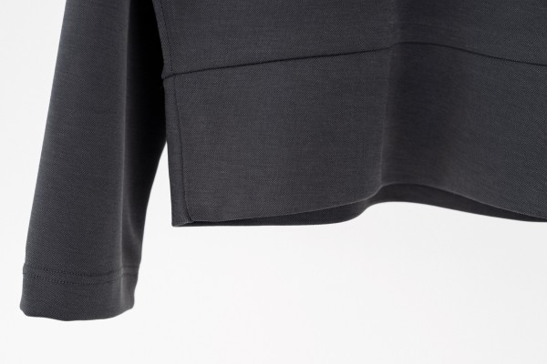 Cupro Pique Cropped Top  by Philosophy - Image 3