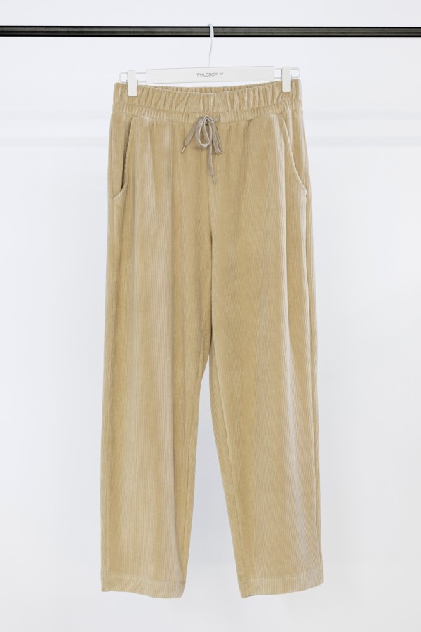 Velour  Corduroy Jogger Pants by Philosophy