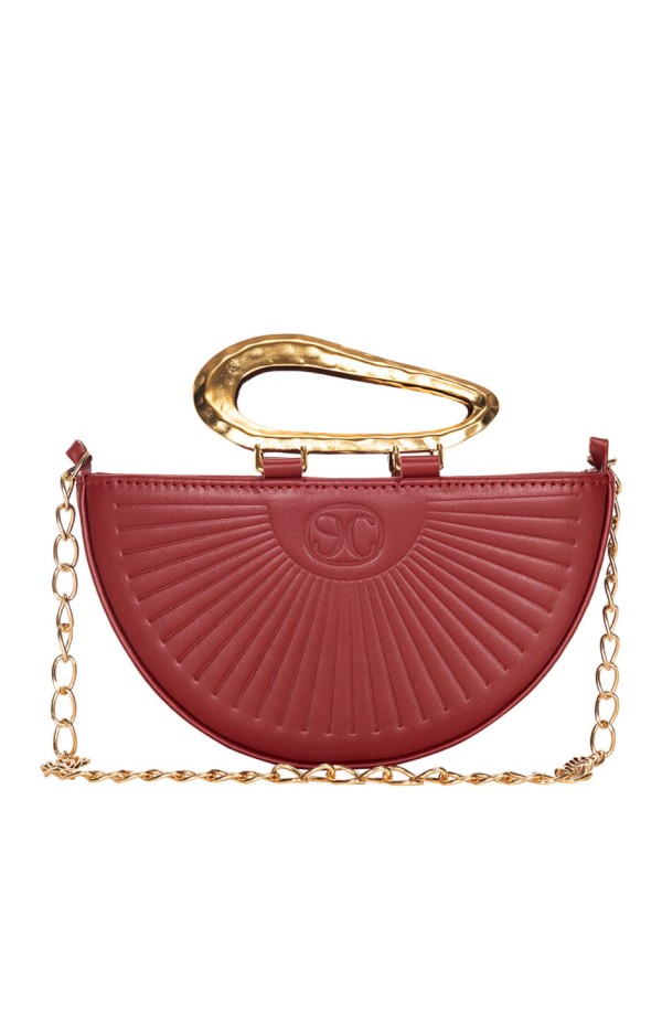 Daphne Burgundy Bag by La Chaine