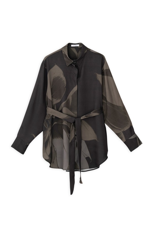 Satin Print Shirt by Philosophy - Image 5
