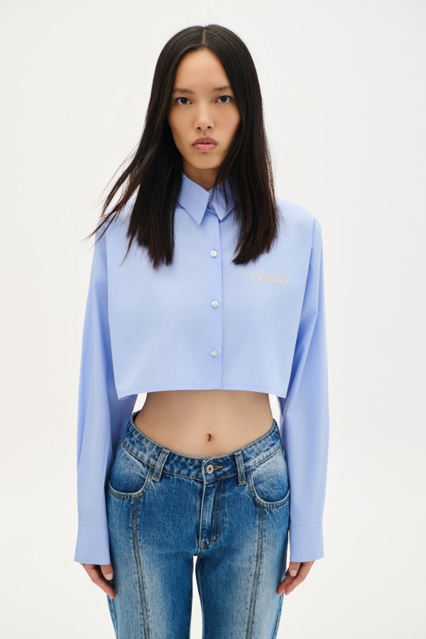 Crop Shirt by Combos Knitwear