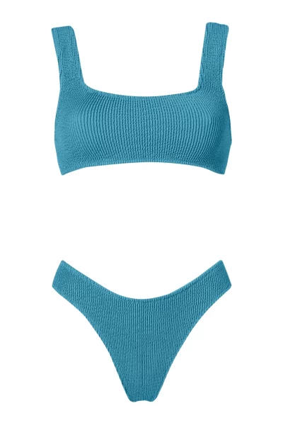 Swimwear August Metallic Azure by Stefania Frangista