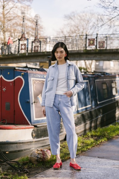 Lima Slouchy Platinum Grey by Sac & Co