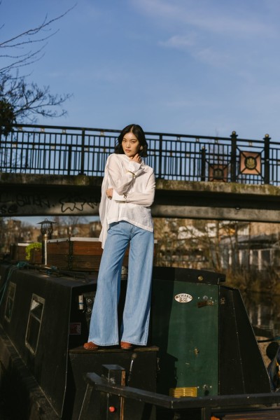 Belen Mid Blue Denim by Sac & Co