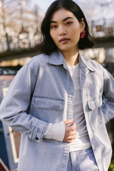 Veronica Jacket Platinum Grey by Sac & Co