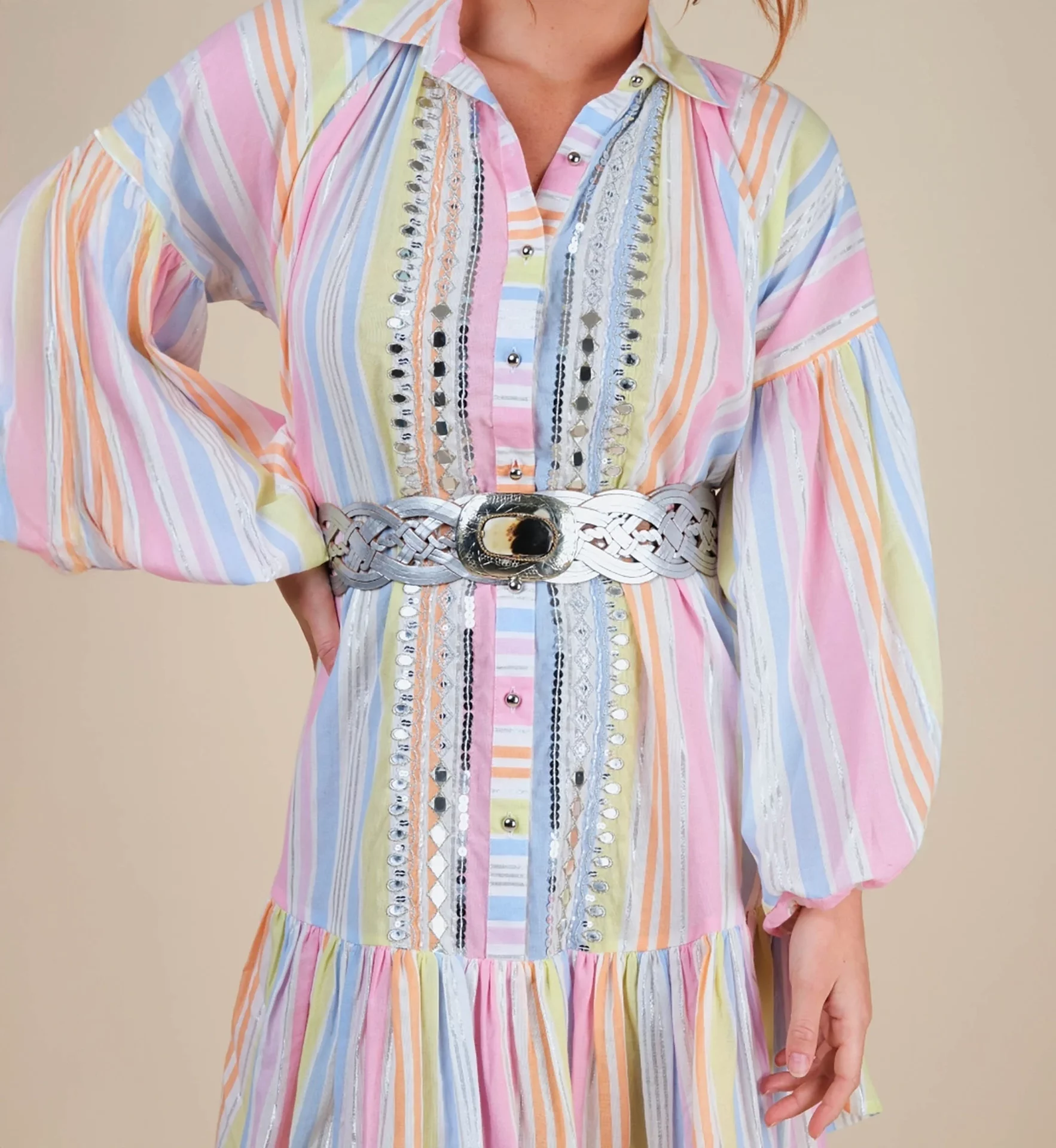 Leather Belt Broadway by Miss June - Image 4