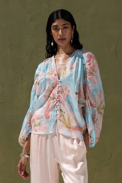 Flower Bloom Shirt by Nema Resortwear