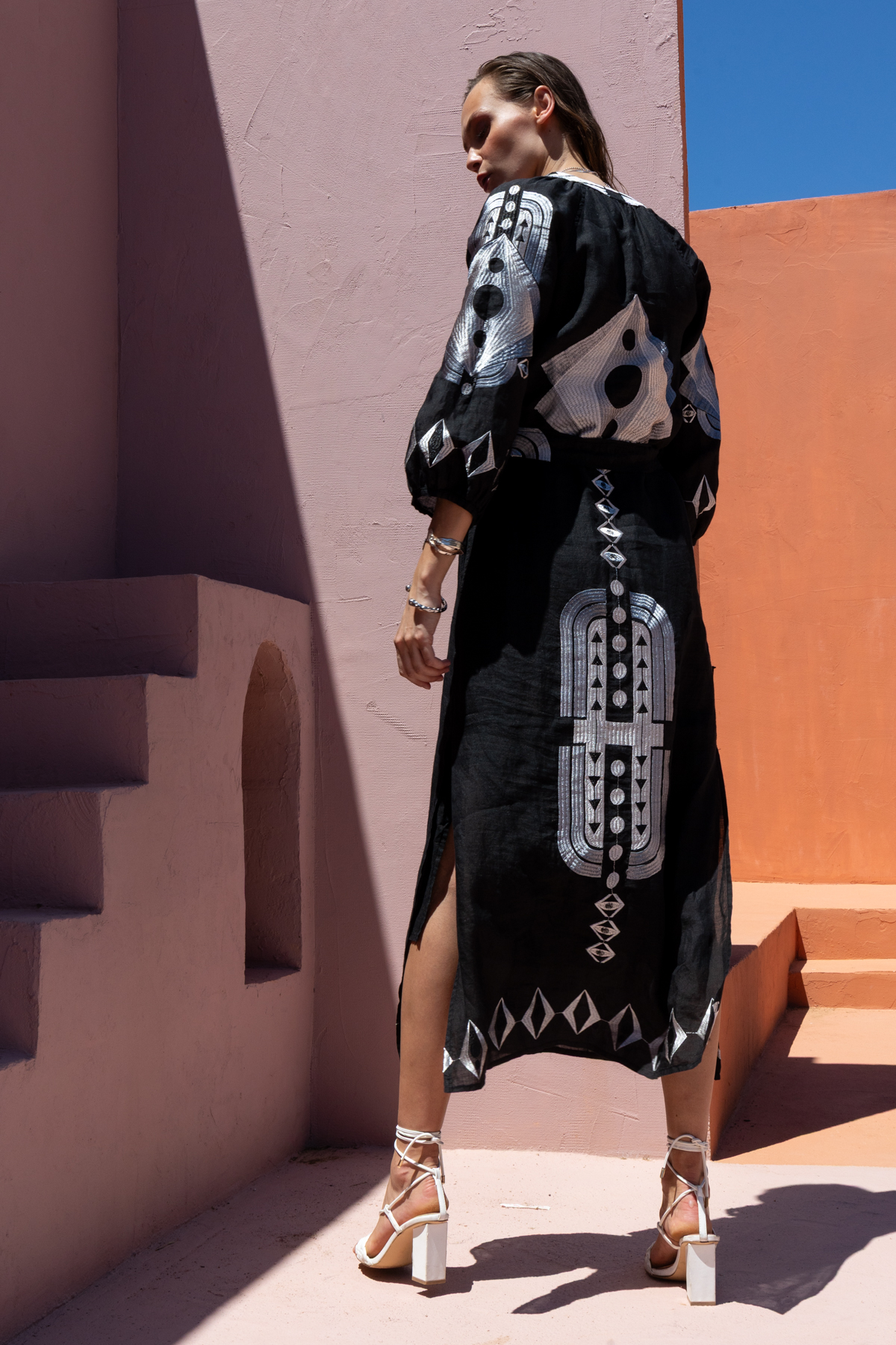 Nema Maxi Dress Isla Black by Nema Resortwear - Image 2