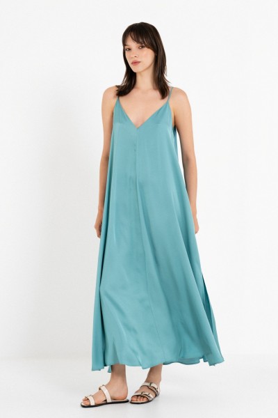 Satin Maxi Dress by Philosophy