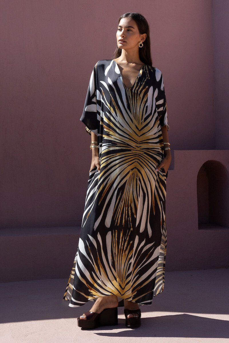 Nema Maxi Multicolor Dress by Nema Resortwear