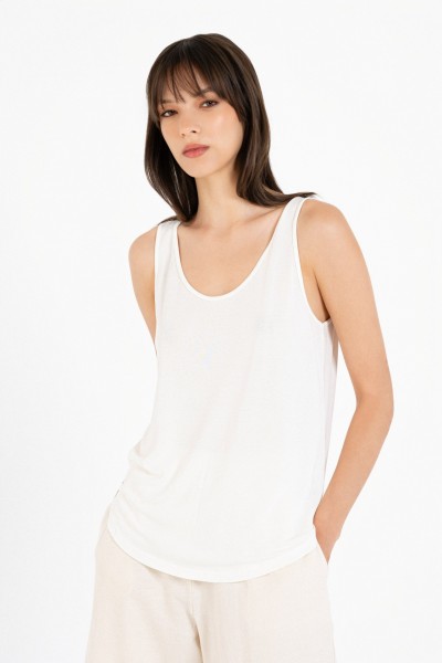 Basic Cupro Tank Top by Philosophy