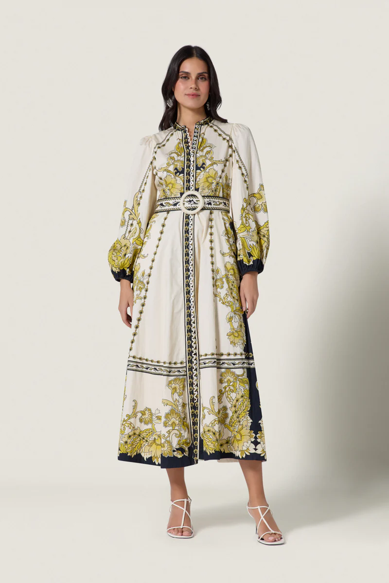 Baroqueen Floral Dress by Scarlett Poppies - Image 2