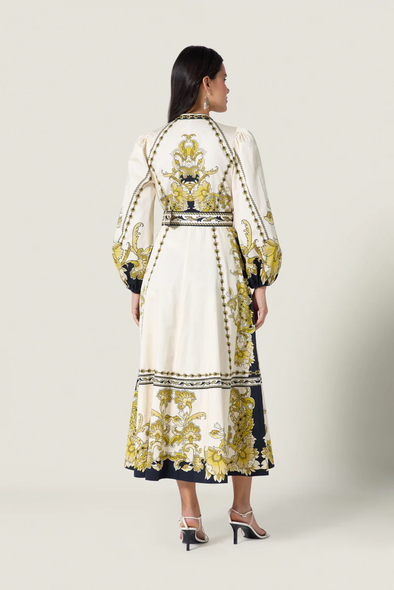 Baroqueen Floral Dress by Scarlett Poppies - Image 5