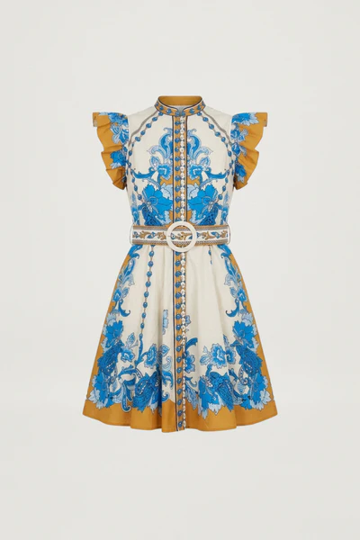 Baronessa Short Dress by Scarlett Poppies