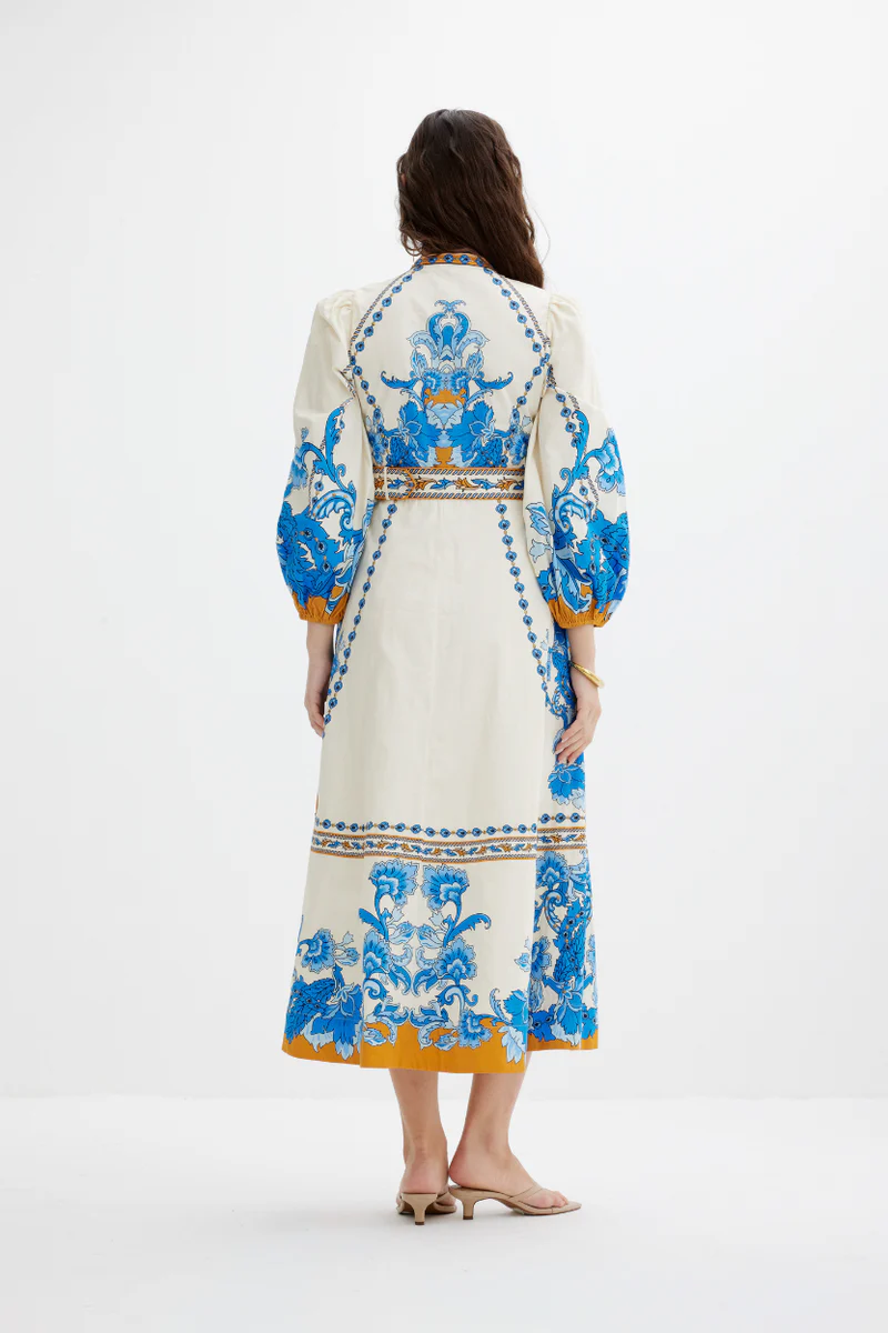 Baroqueen Floral Dress by Scarlett Poppies - Image 5