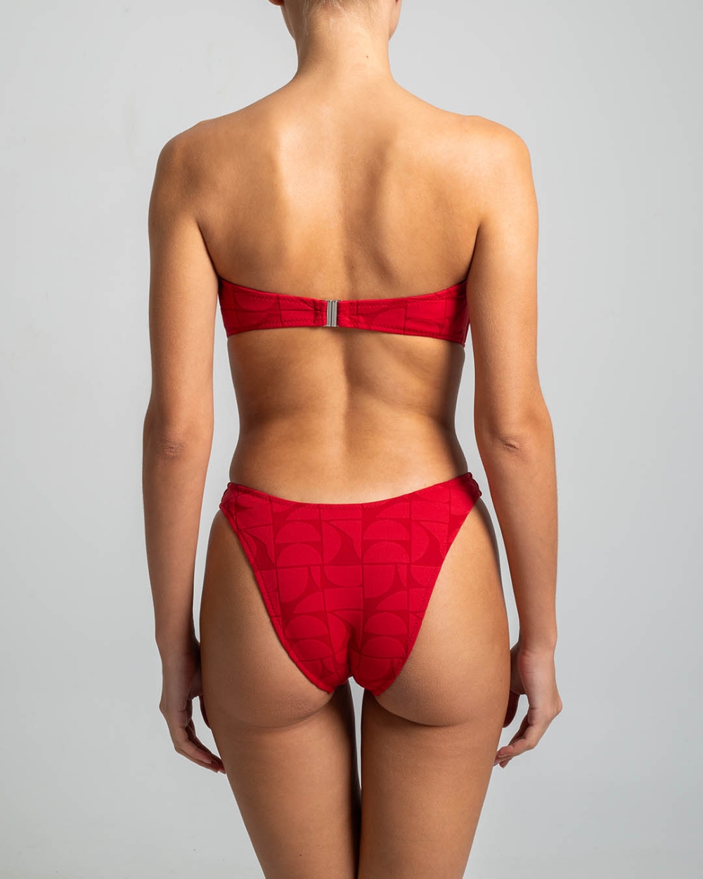 Swimwear Melita Lipstick Jacquard by Stefania Frangista - Image 3