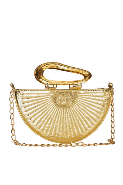 Daphne Gold Bag by La Chaine