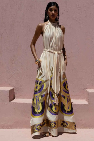 Maxi Embroidered Dress by Nema Resortwear