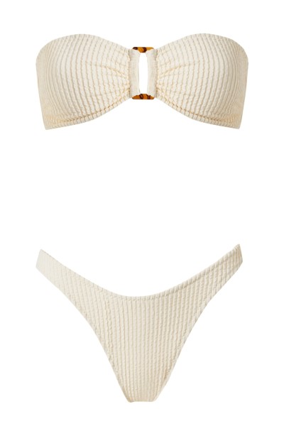 Swimwear Melita Crema Curly by Stefania Frangista