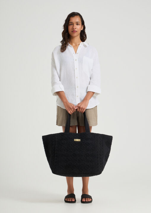Hermosa Tote Bag Black by Sea You Soon - Image 4