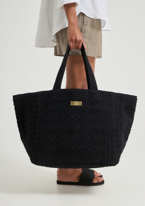 Hermosa Tote Bag Black by Sea You Soon - Image 3