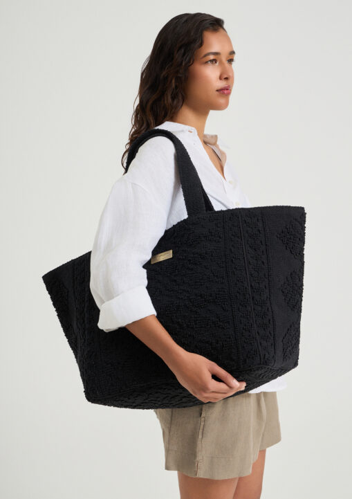 Hermosa Tote Bag Black by Sea You Soon - Image 2