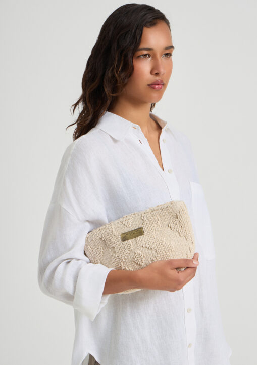 Marsala Mini Clutch Natural by Sea You Soon - Image 2