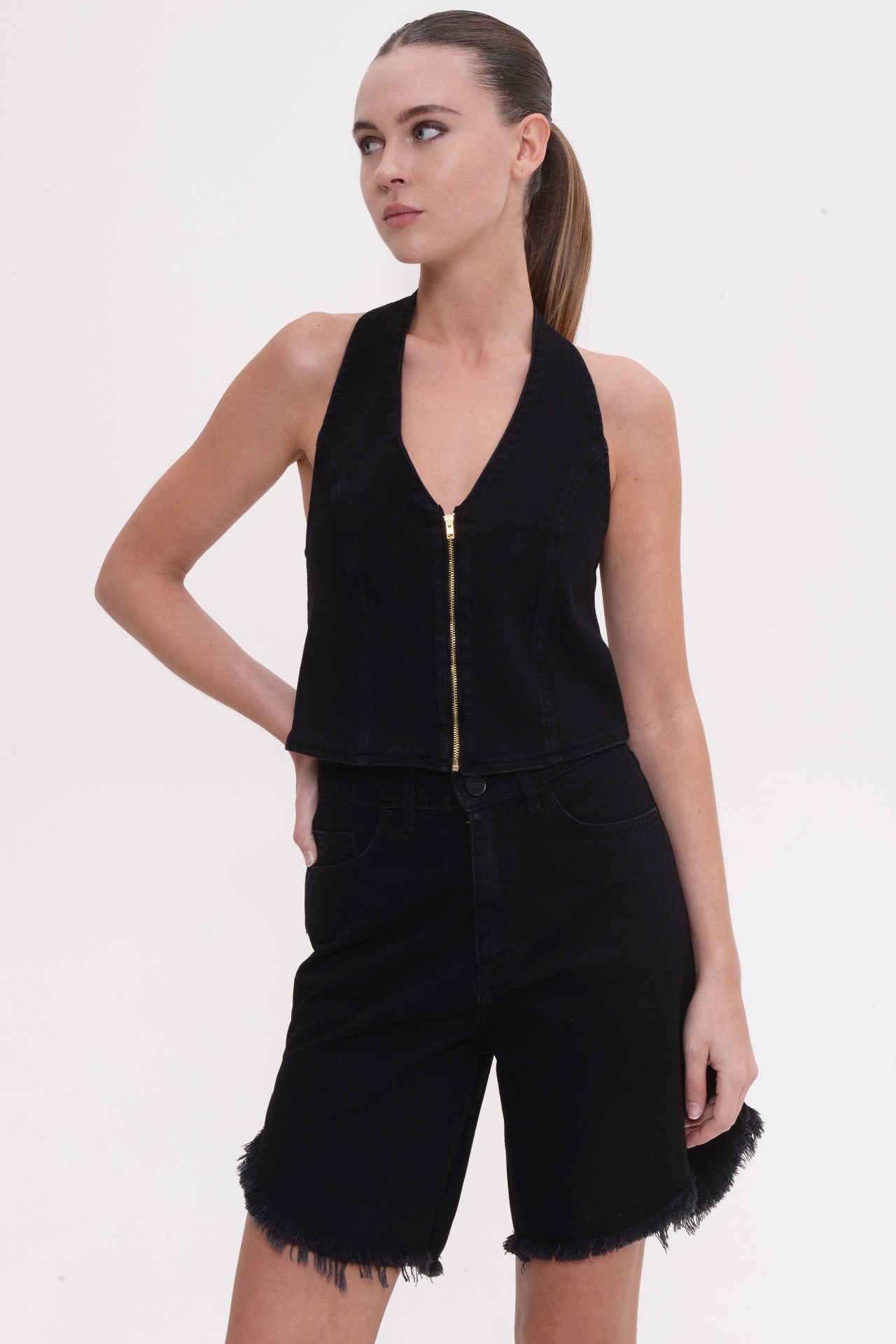 Olivia Black Bermuda by Sac & Co