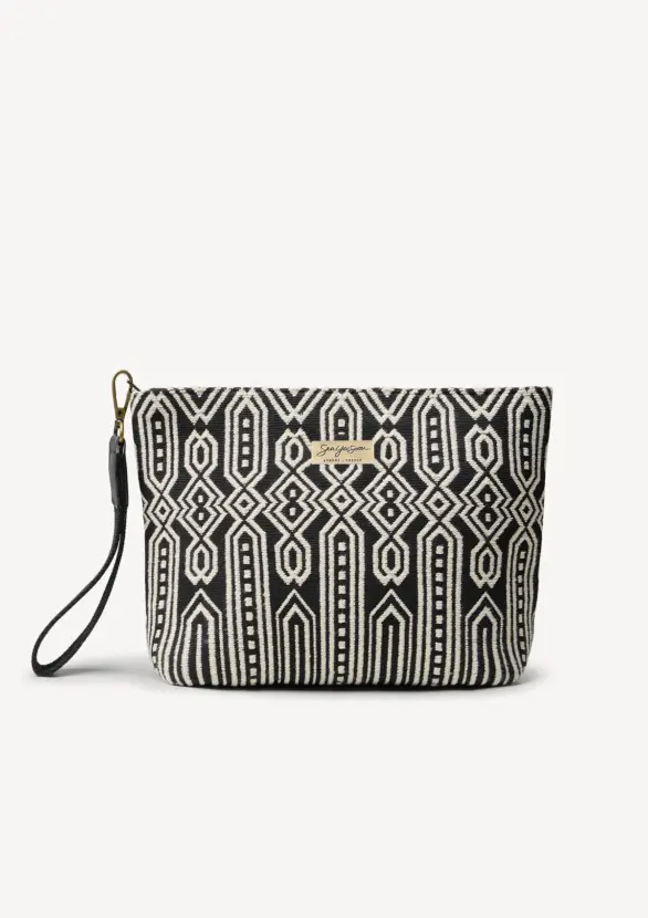 Simoneta Midi Clutch Black by Sea You Soon