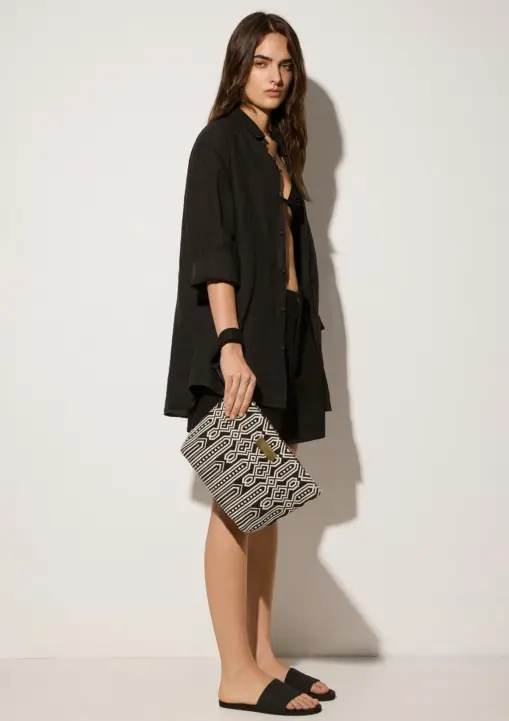 Simoneta Midi Clutch Black by Sea You Soon - Image 6