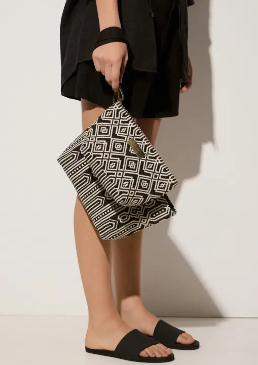 Simoneta Midi Clutch Black by Sea You Soon - Image 2