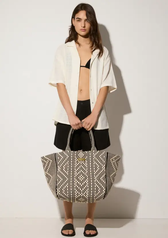 Toledo Tote Bag Black by Sea You Soon - Image 5