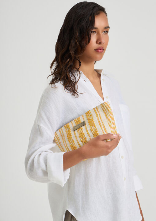 Velassaru Mini Clutch Mustard by Sea You Soon - Image 3