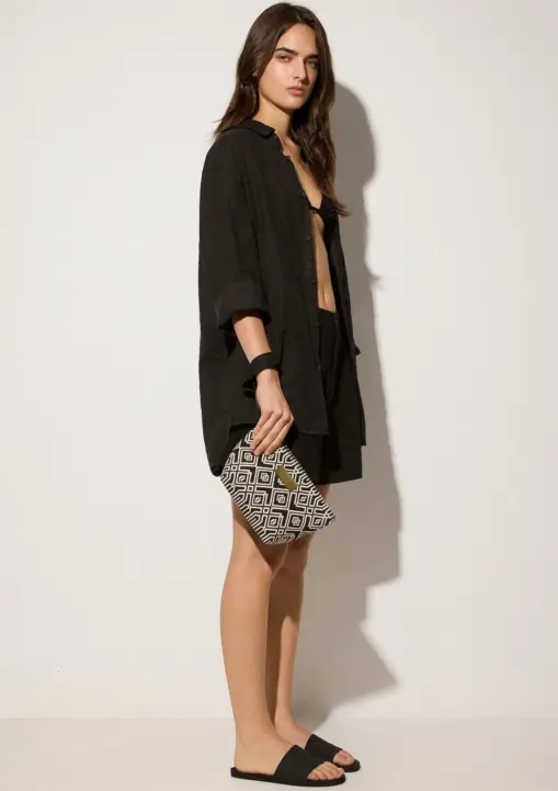 Verona Mini Clutch Black Bag by Sea You Soon - Image 6