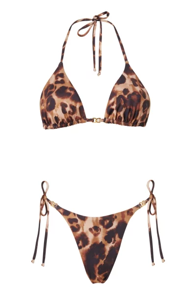 Swimwear Bruna Leopard by Stefania Frangista
