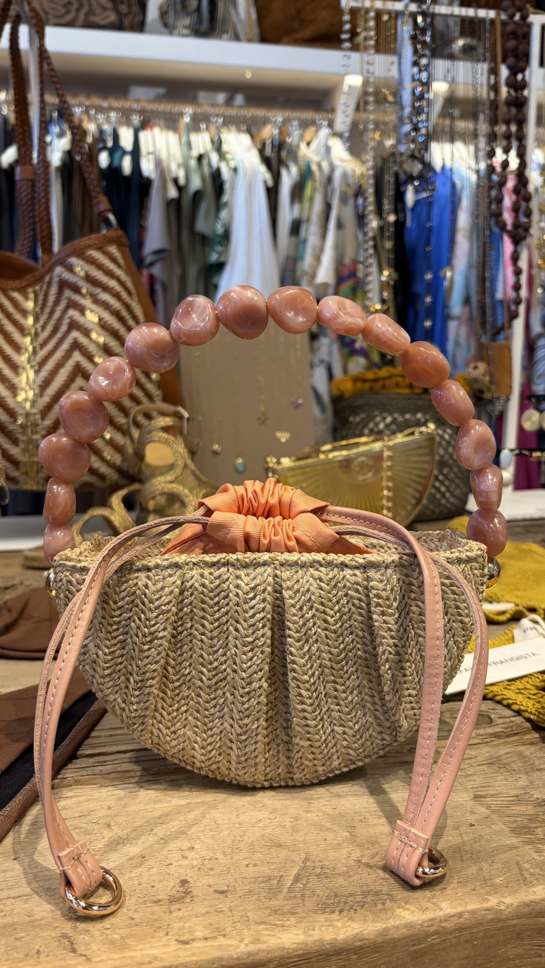 Coralia Pink Bag by La Chaine