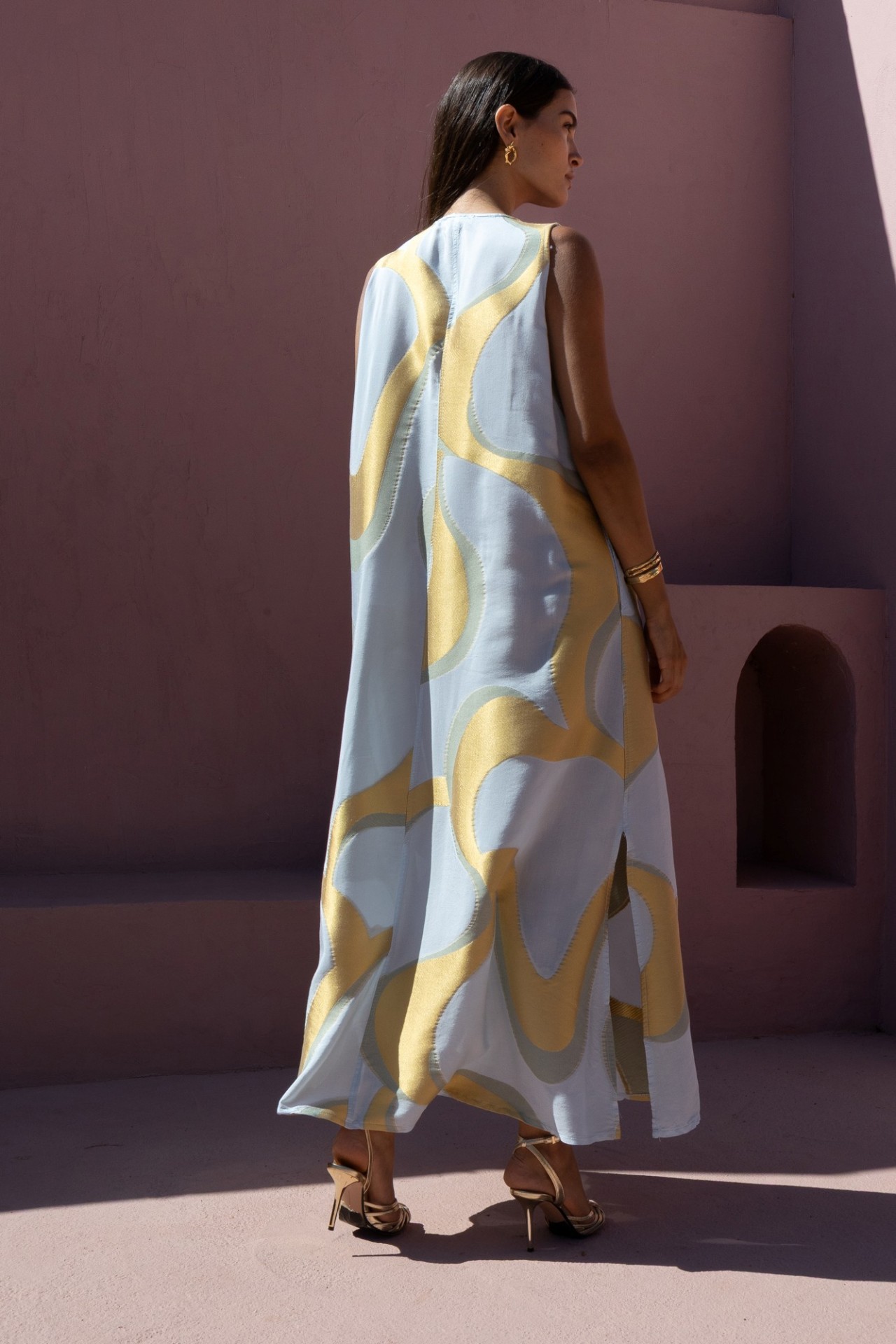 Resort Reverie Sleeveless Dress by Nema Resortwear - Image 2