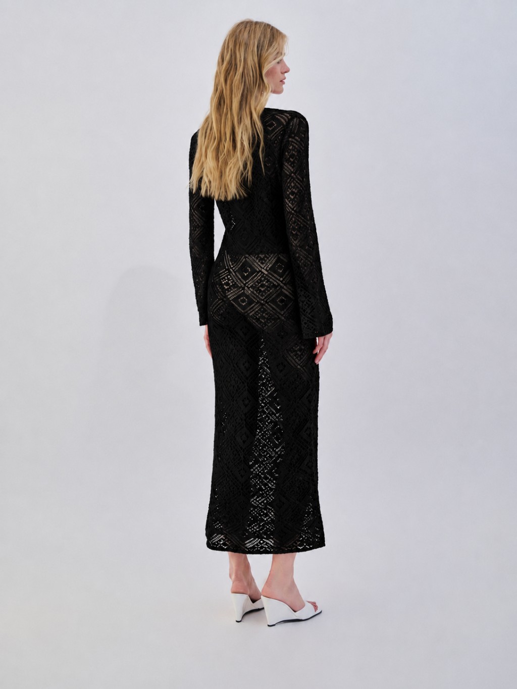 Maxi V Long Sleeve by Combos Knitwear - Image 3