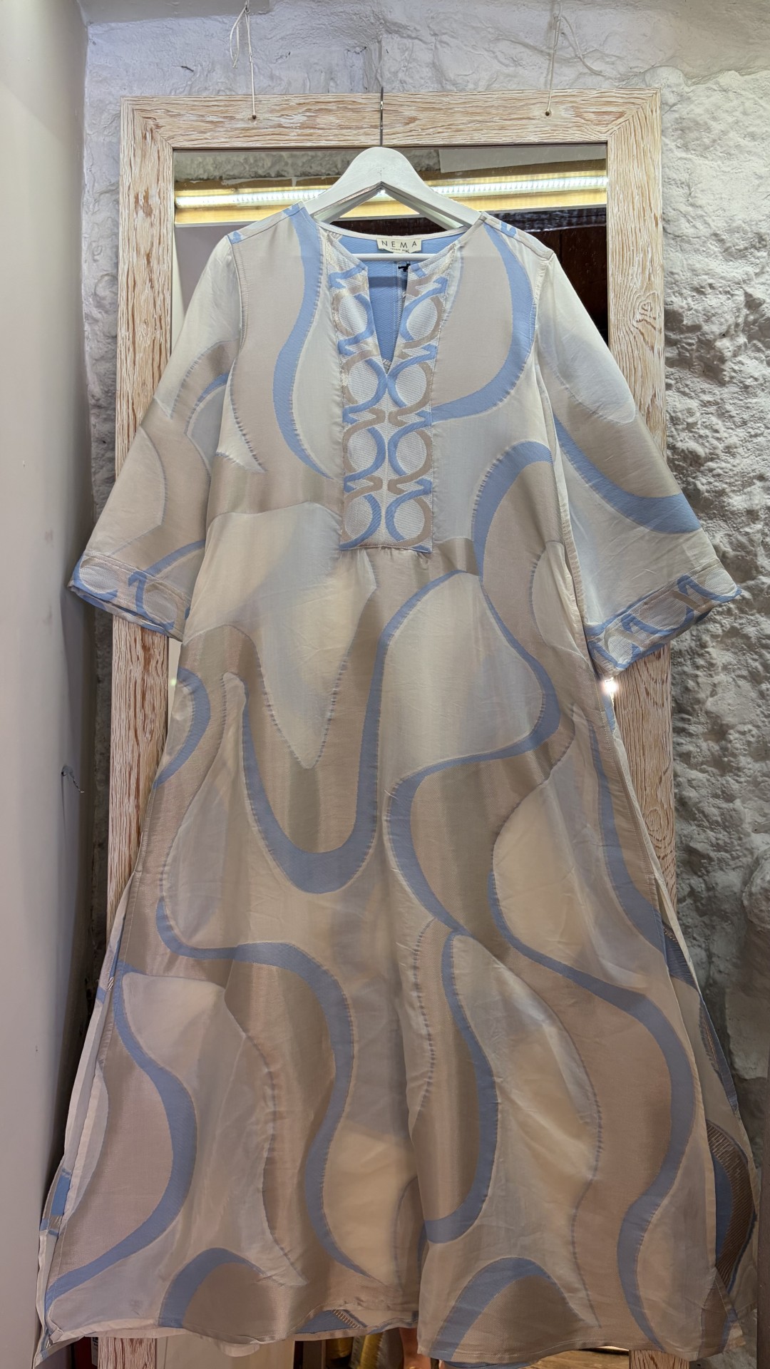 Resort Reverie Kaftan Dress by Nema Resortwear - Image 3