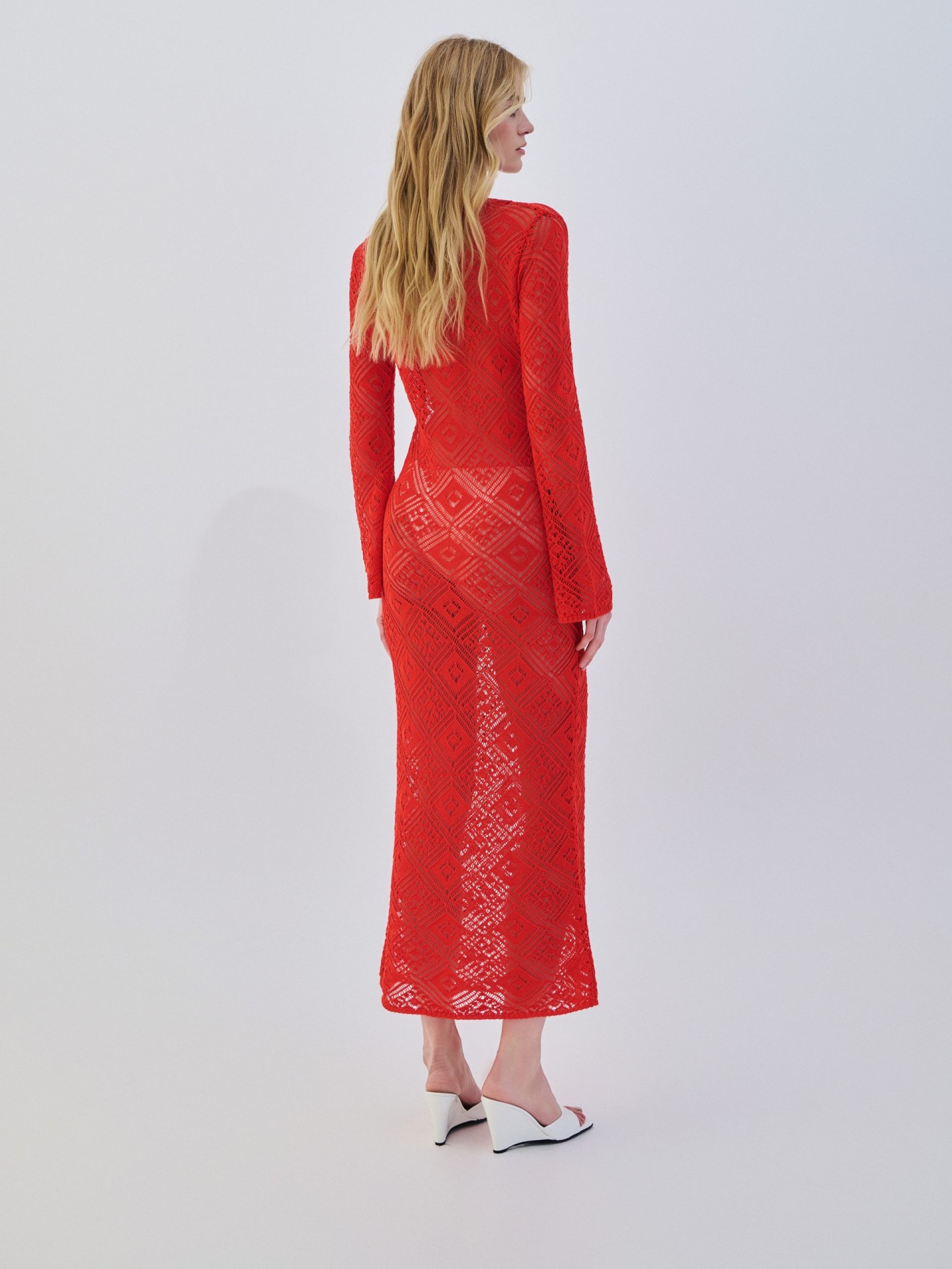 Maxi V Long Sleeve by Combos Knitwear - Image 2